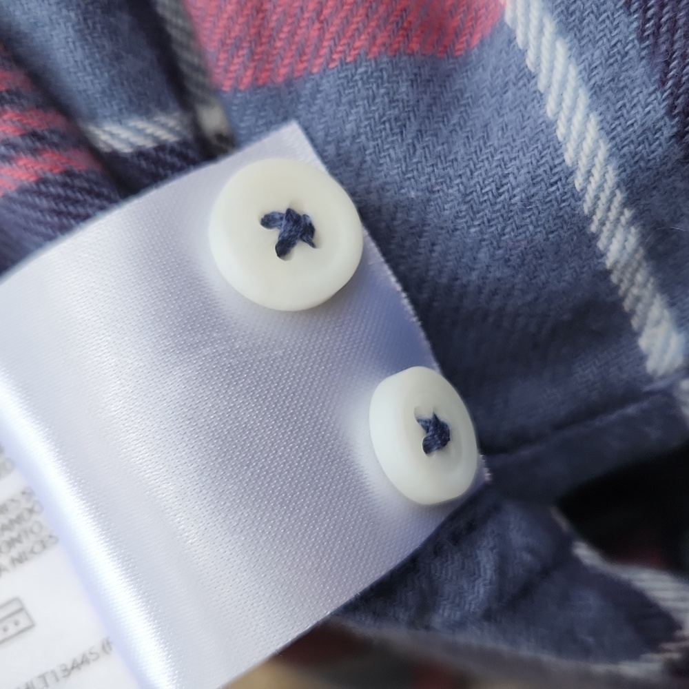 Euc Womens "Woolrich" Plaid Button Down Thermal S… - image 8